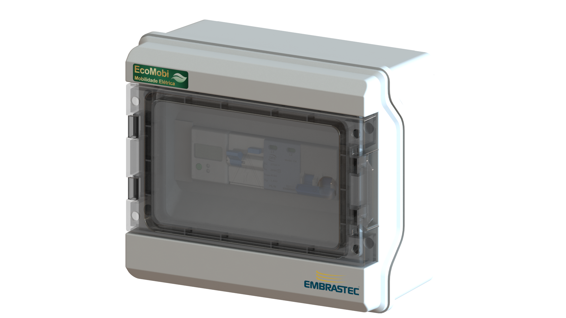 ECOMOBI PROTEÇÃO P/ CARREGADOR VEIC 7KW 220V - Imagem 2