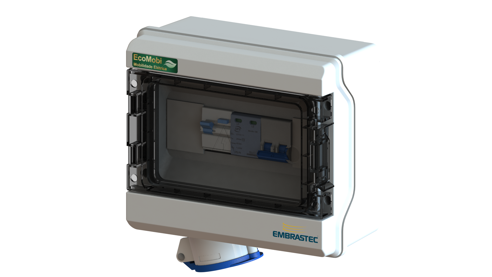 ECOMOBI PROTEÇÃO P/ CARREGADOR VEICULAR COM TOMADA INDUSTRIAL - Imagem 2