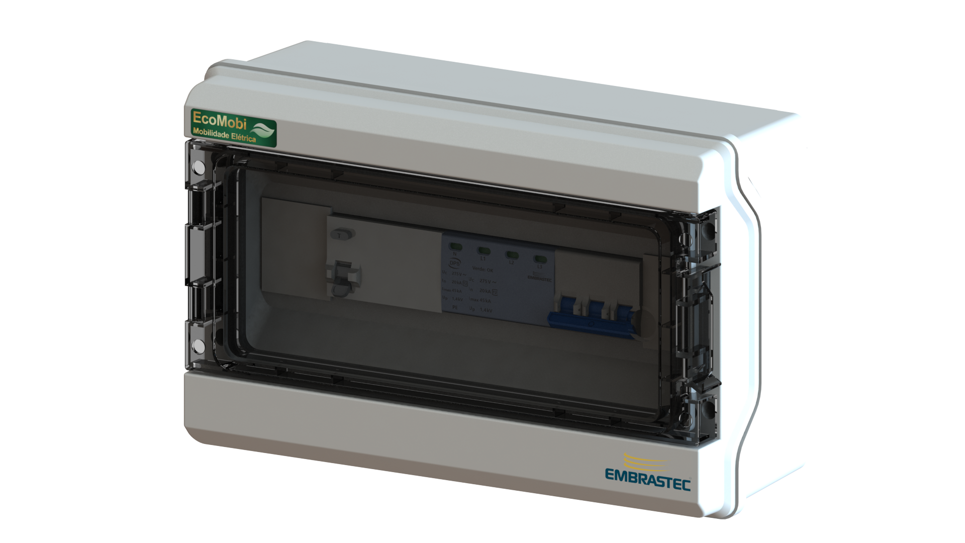 ECOMOBI PROTEÇÃO P/ CARREGADOR VEIC 22KW 380V - Imagem 2